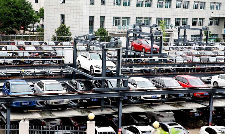 立体车库是用来最大量存取储放车辆的机械或机械设备系统